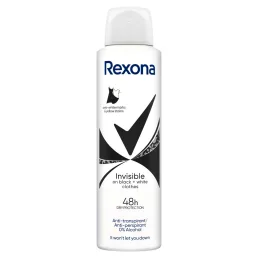 Rexona Invisible Black & White izzadásgátló spray 150 ml