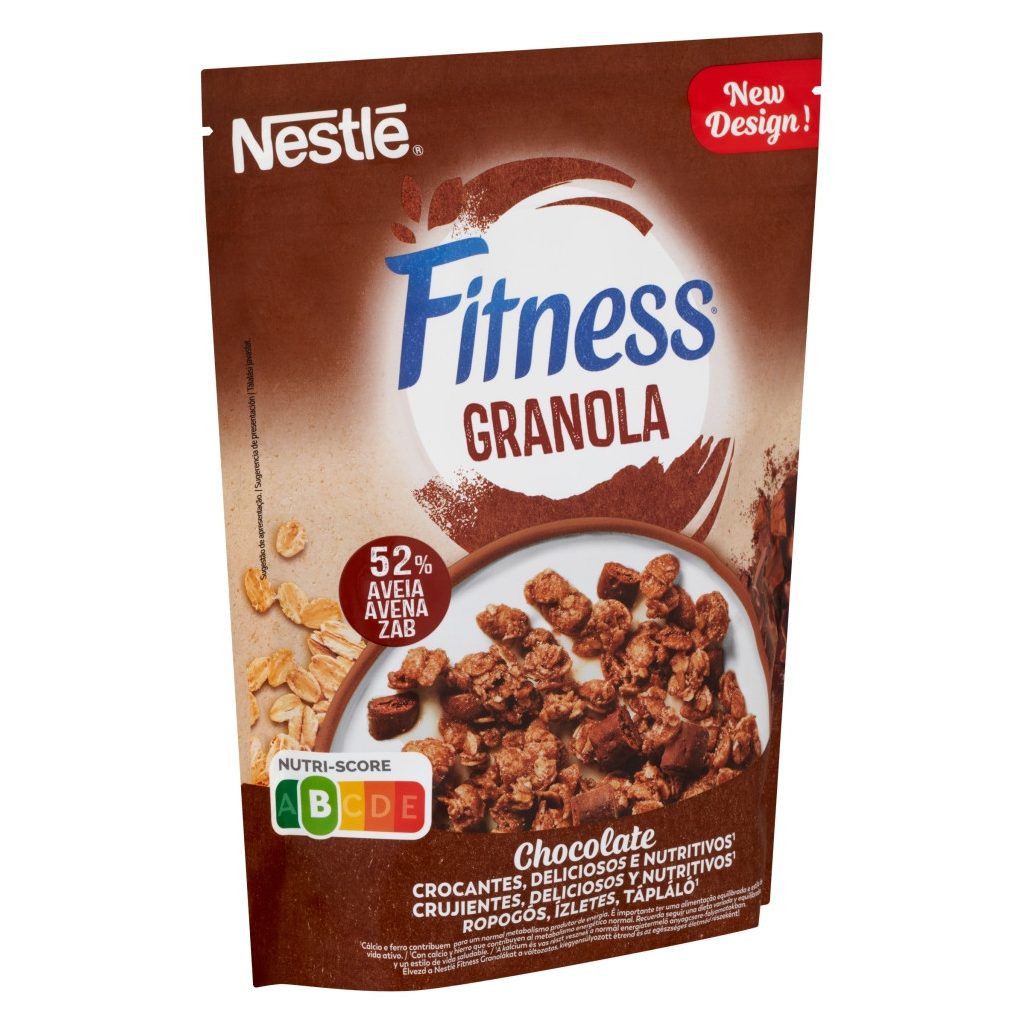 Nestlé Fitness Granola Choco - csokoládédarabokkal, kálciummal és vassal (300 g)