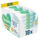 Pampers Harmonie New Baby Plastic Free műanyagmentes nedves törlőkendő (18x46 db)