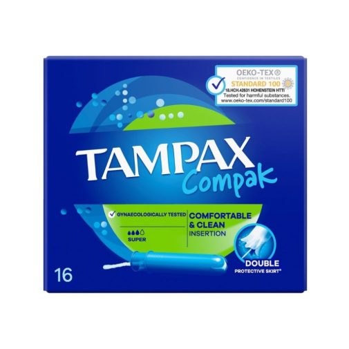 Tampax Compak Super Applikátoros tampon (16 db)