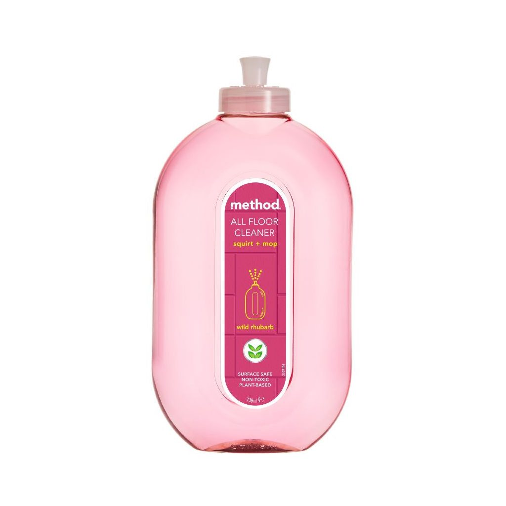 Method Környezetbarát Padlótisztítószer - bármely felületre - rebarbara illattal (739 ml)