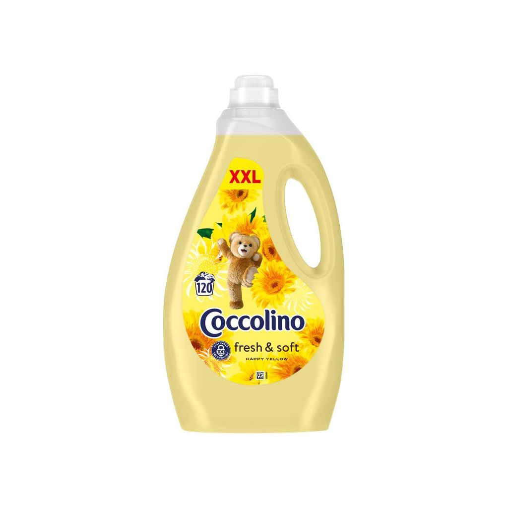 Coccolino Happy Yellow öblítőkoncentrátum (3000 ml)