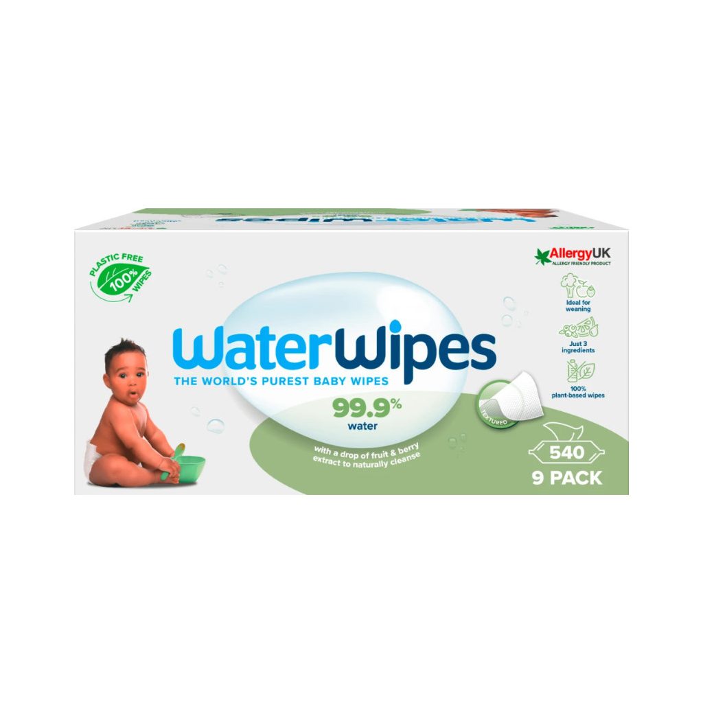 WaterWipes BIO szappanbogyós törlőkendő (9x60 db)