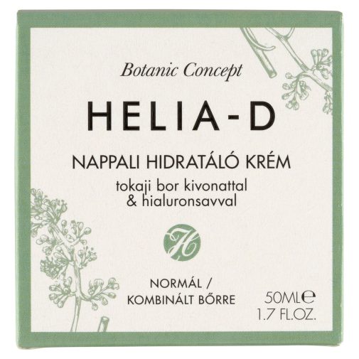 Helia-D Botanic concept nappali hidratáló krém tokaji bor kivonattal normál / kombinált bőrre (50 ml)