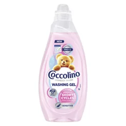   Coccolino Wonder Wash Sensitive mosószer gyors mosáshoz 1,48 liter (37 mosás)