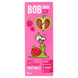 Bob Snail alma-málna gyümölcstekercs (30 g)