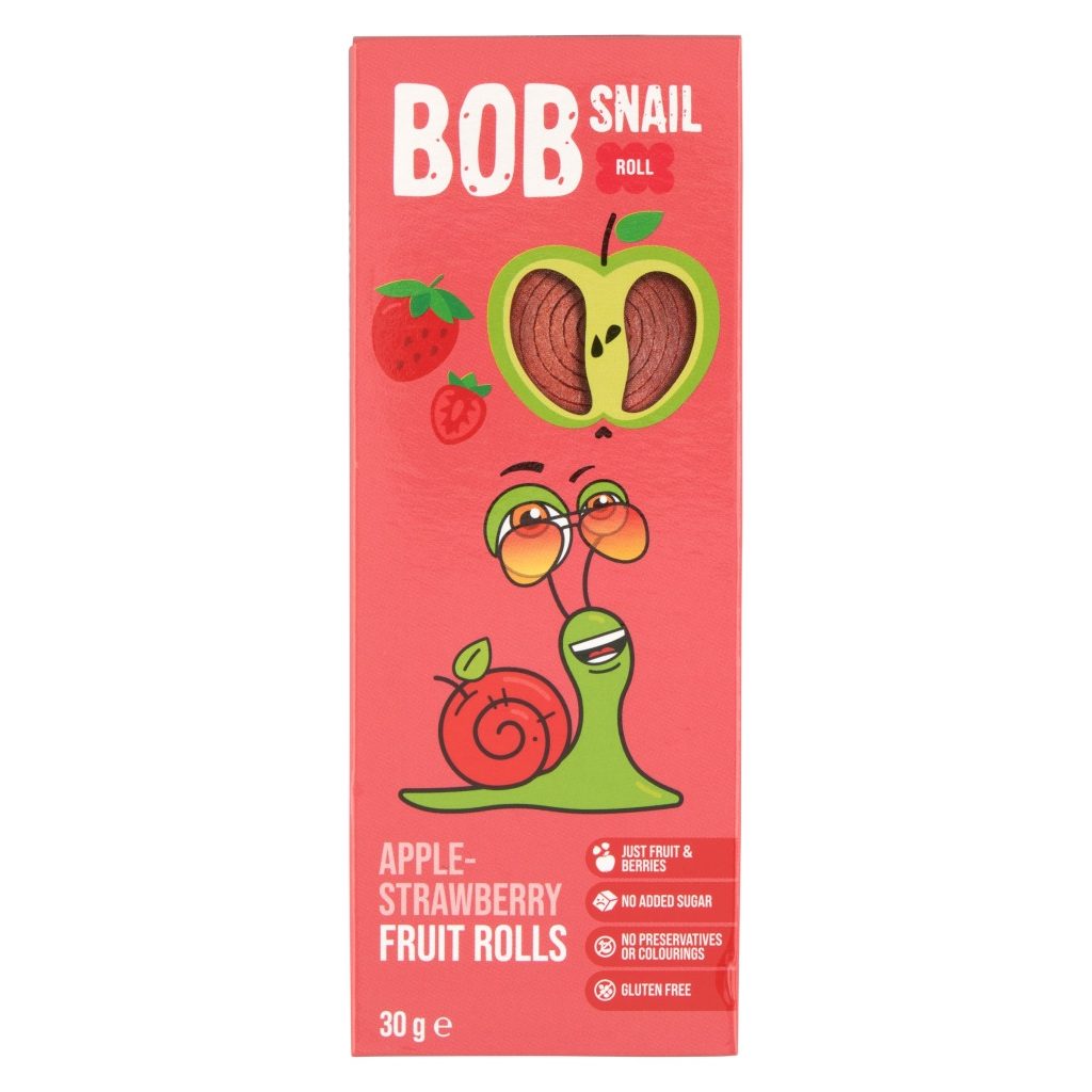 Bob Snail alma-eper gyümölcstekercs (30 g)