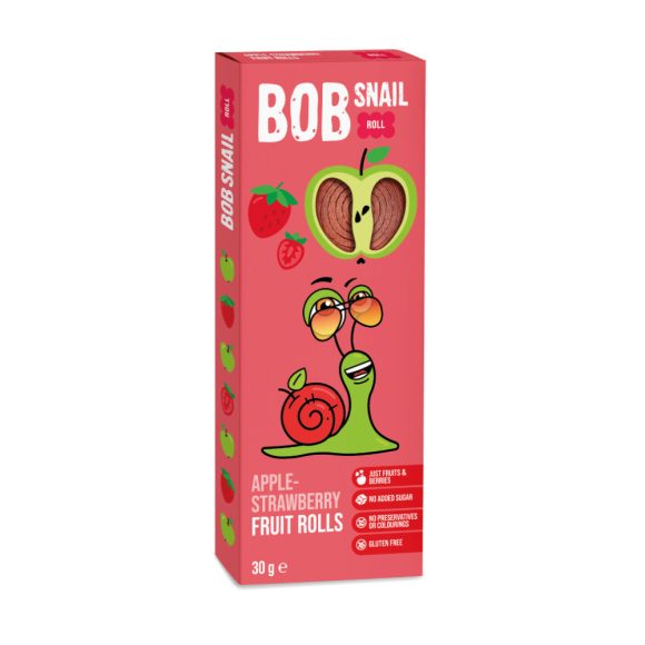 Bob Snail alma-eper gyümölcstekercs (30 g)