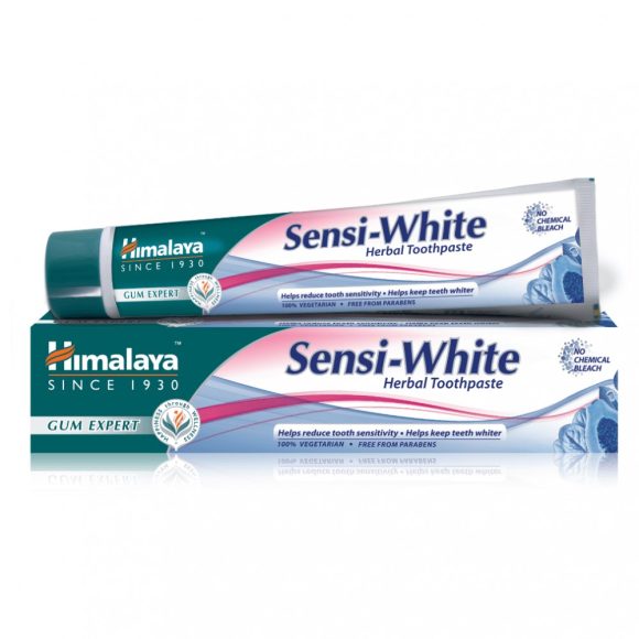 Himalaya Sensi White fogfehérítő gyógynövényes fogkrém érzékeny fogakra (75 ml)