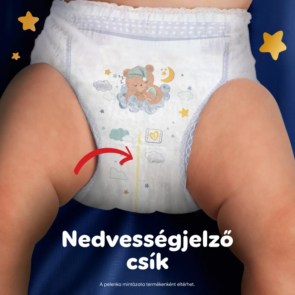 Pampers Night Pants bugyipelenka 4, 9-15 kg HAVI PELENKACSOMAG 104 db