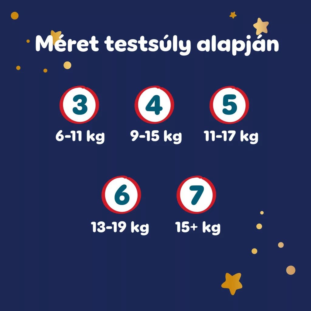 Pampers Night Pants bugyipelenka 4, 9-15 kg HAVI PELENKACSOMAG 104 db