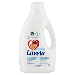   Lovela Baby hipoallergén folyékony mosószer fehér ruhákhoz 1,45 liter (16 mosás)