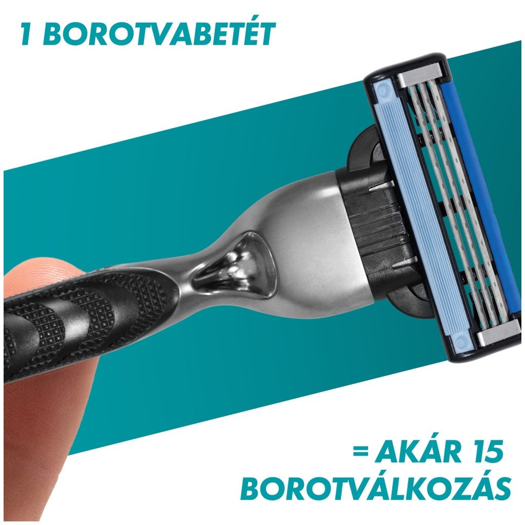 Gillette Mach3 borotva + borotvabetét