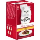 Purina Gourmet Mon Petit alutasakos macskaeledel kacsával, csirkével és pulykával (6x50 g)