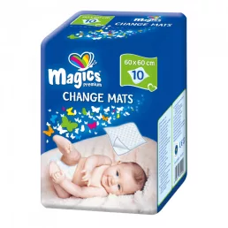 Magics Change Mats pelenkázó alátét, 60x60 cm, 10 db