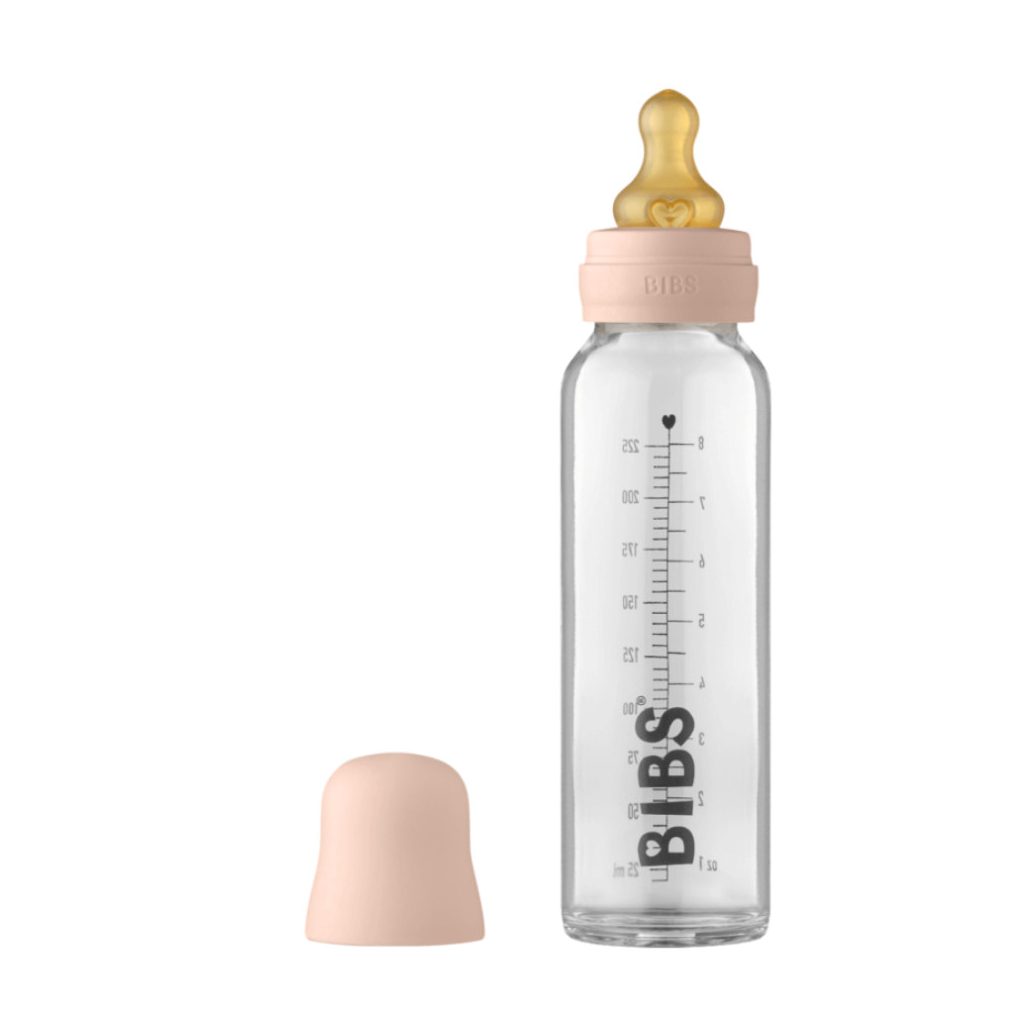 Bibs cumisüveg 225 ml (púderrózsaszín)