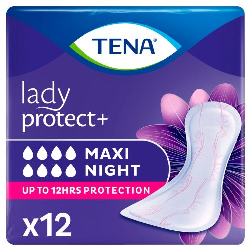 Tena Lady Protect+ night maxi inkontinencia betét (12 db)