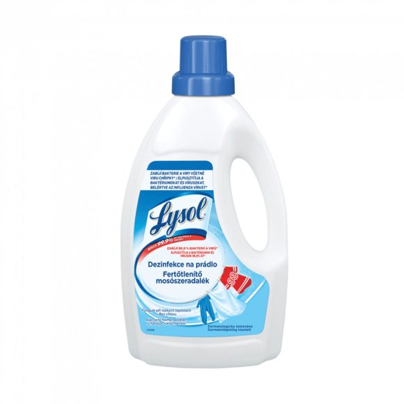 Lysol fertőtlenítő hatású mosószeradalék friss pamut illattal 1200 ml