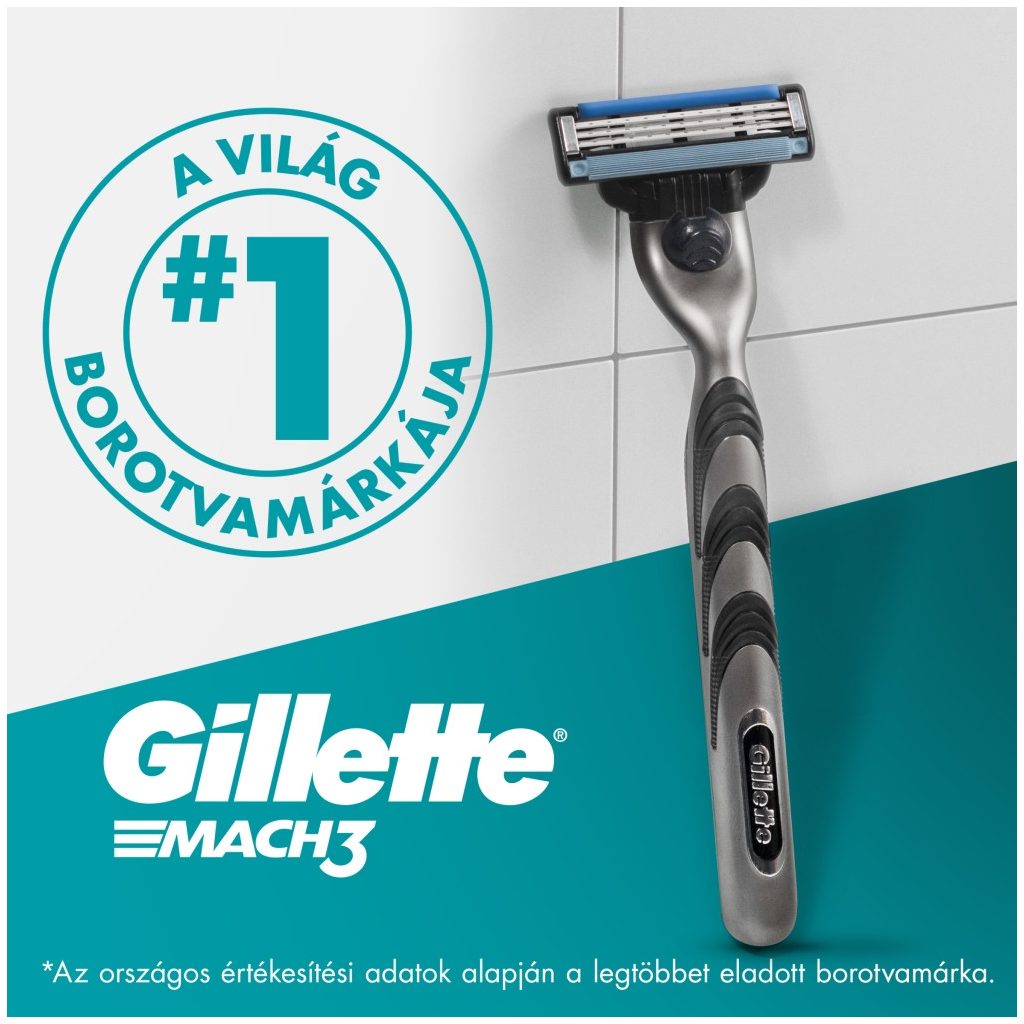 Gillette Mach3 Borotvabetétek Férfi Borotvához  (20 db)
