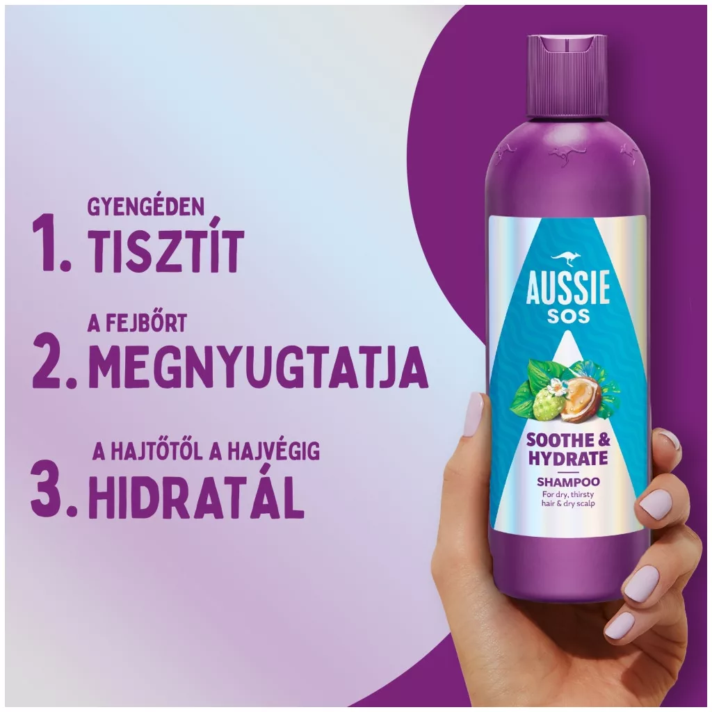 Aussie SOS Soothe sampon (300 ml)
