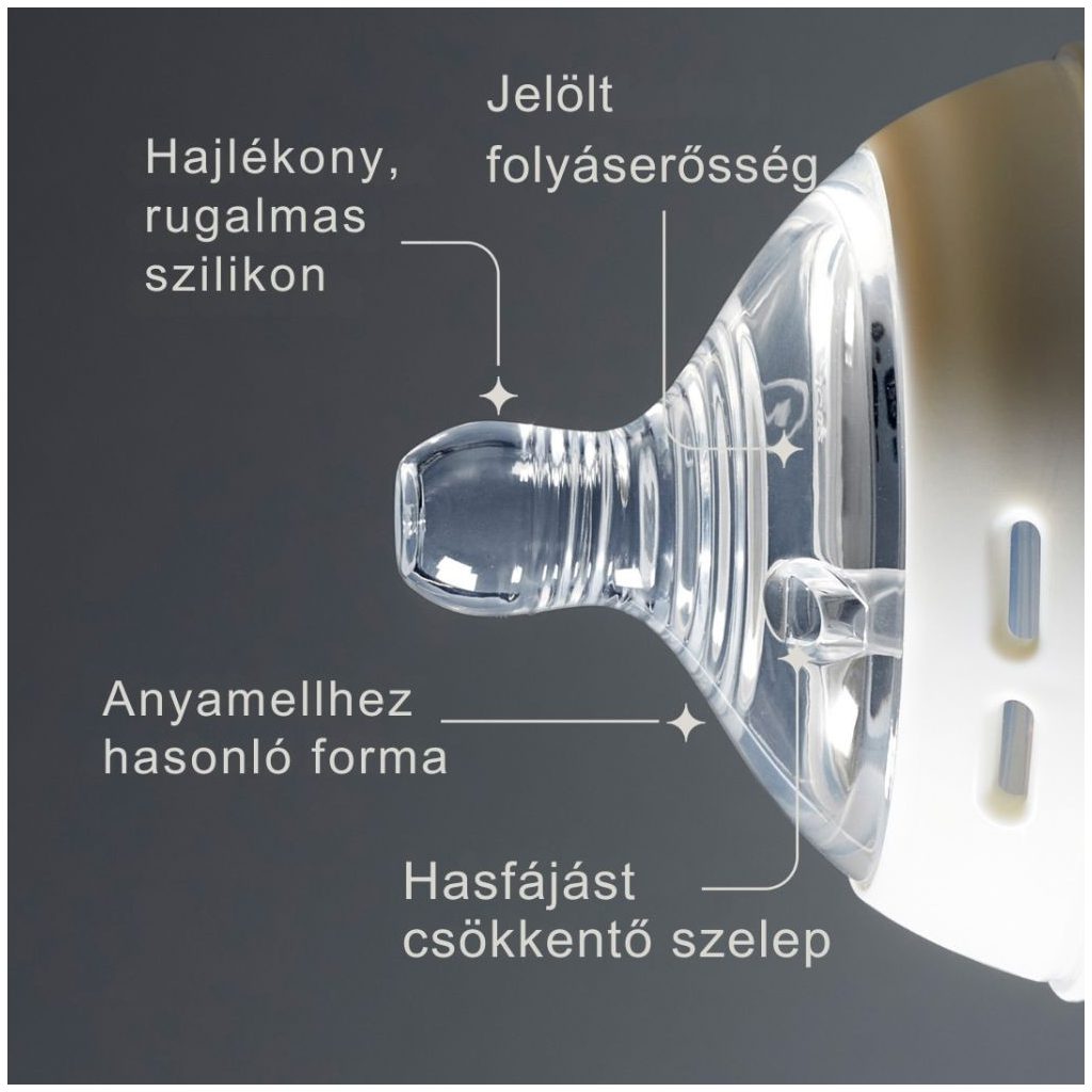 Tommee Tippee CTN etetőcumi, sűrű ételekhez 6 hó+ (2 db)