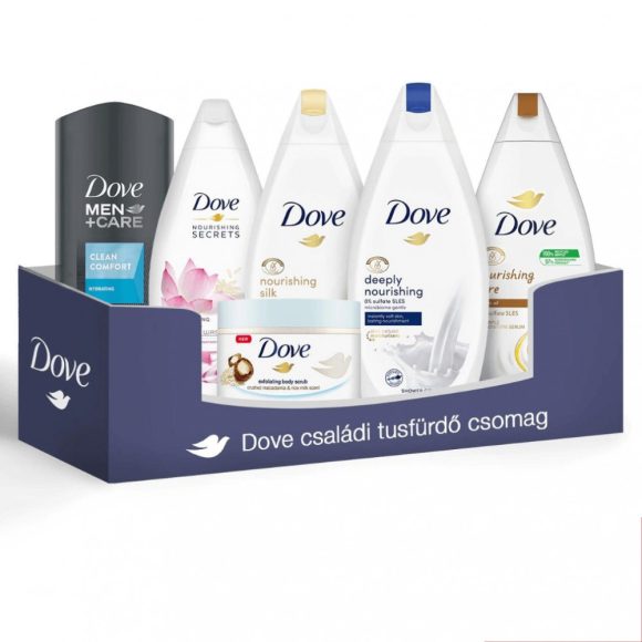 Dove családi tusfürdő csomag (6 db)