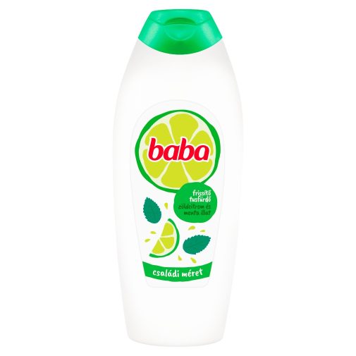 Baba tusfürdő zöldcitrommal és mentával 750 ml