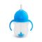 Munchkin Any angle súlyozott szívószálas itatópohár, 207 ml (kék)