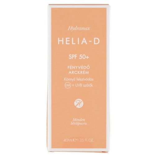 Helia-D Hydramax fényvédő SPF 50+ arckrém (40 ml)