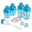 Tommee Tippee Advanced Anti-Colic újszülött cumisüveg kezdőszett 9 db (kék)