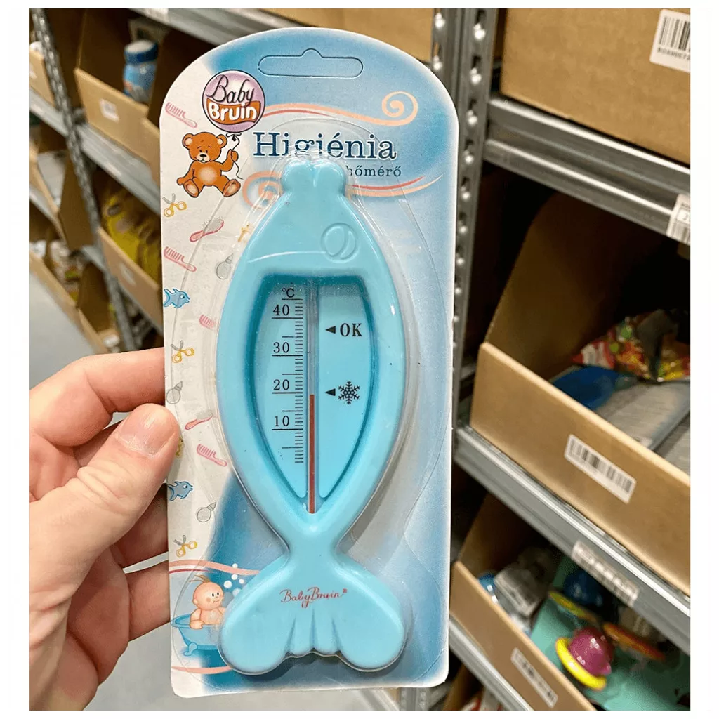 BabyBruin halacskás vízhőmérő (1 db fiús)
