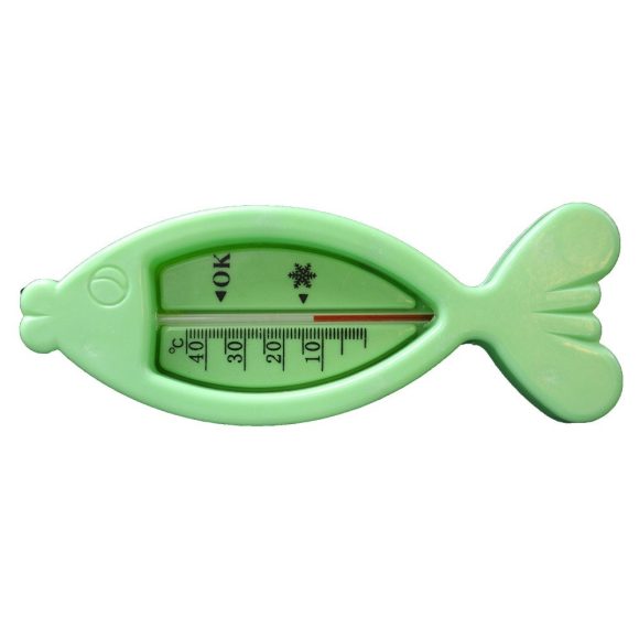 BabyBruin halacskás vízhőmérő (zöld)