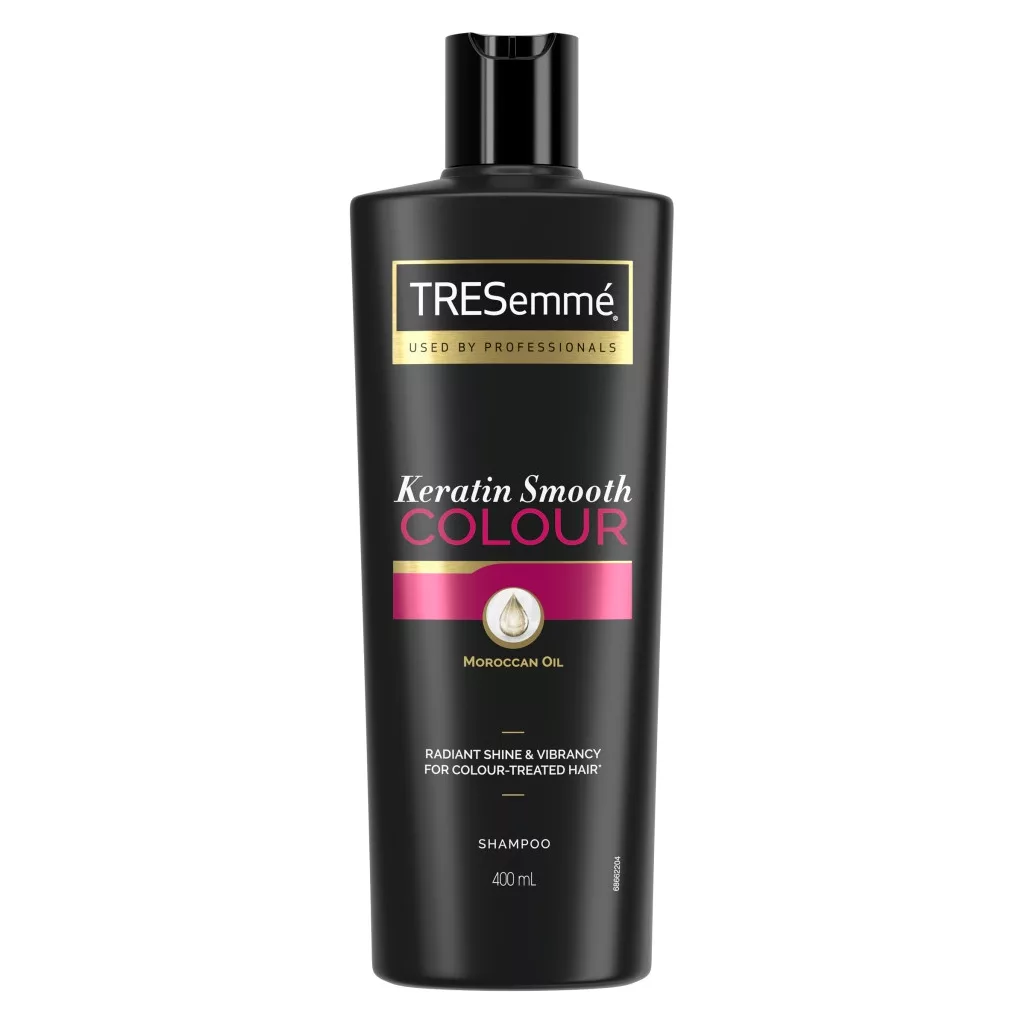 TRESemmé Keratin Smooth Colour sampon festett hajra keratinnal (400 ml)
