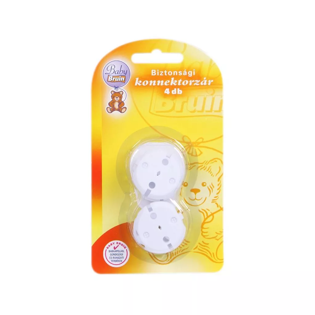BabyBruin biztonsági konnektorzár (4 db)