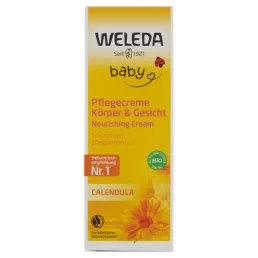   Weleda Bio körömvirágos natúr babakrém arcra, testre (75 ml)