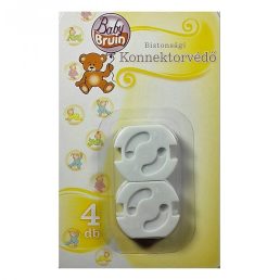 BabyBruin biztonsági konnektorvédő (4 db)
