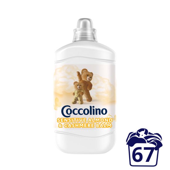 Coccolino Sensitive Almond öblítő 1680 ml (67 mosás)