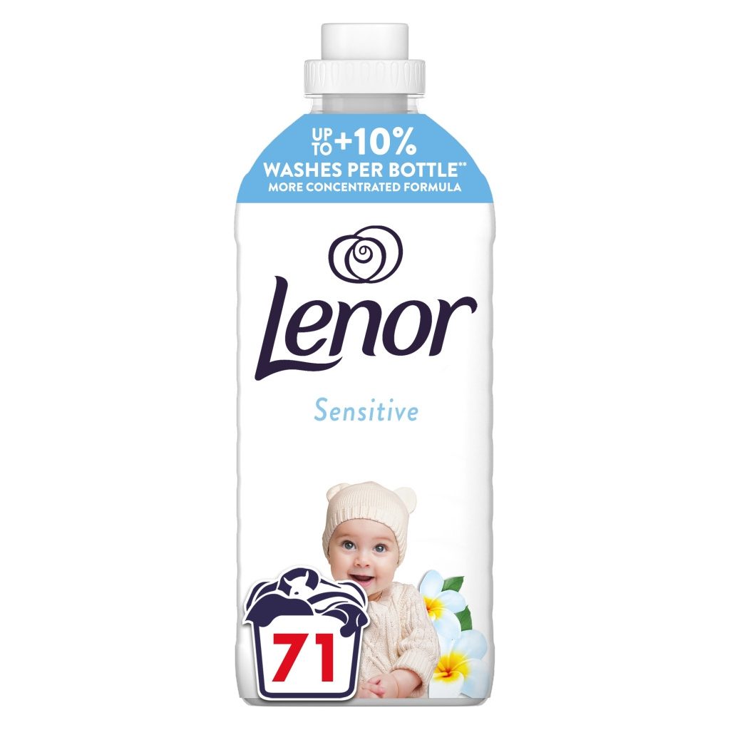 Lenor Sensitive öblítő 1,491 liter (71 mosás)