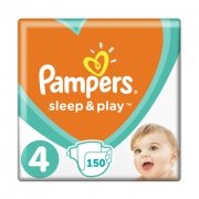   Pampers Sleep & Play pelenka, Maxi 4, 9-14 kg, HAVI PELENKACSOMAG 150 db