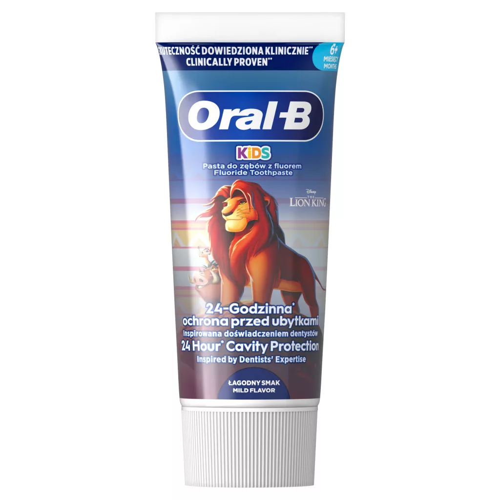 Oral-B Kids Oroszlánkirály fogkrém 6 hónapos kortó (60 ml)