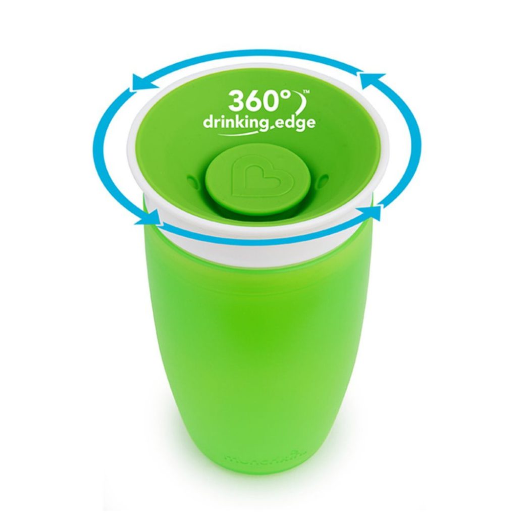 Munchkin Miracle Cup itatópohár, 296 ml (zöld)