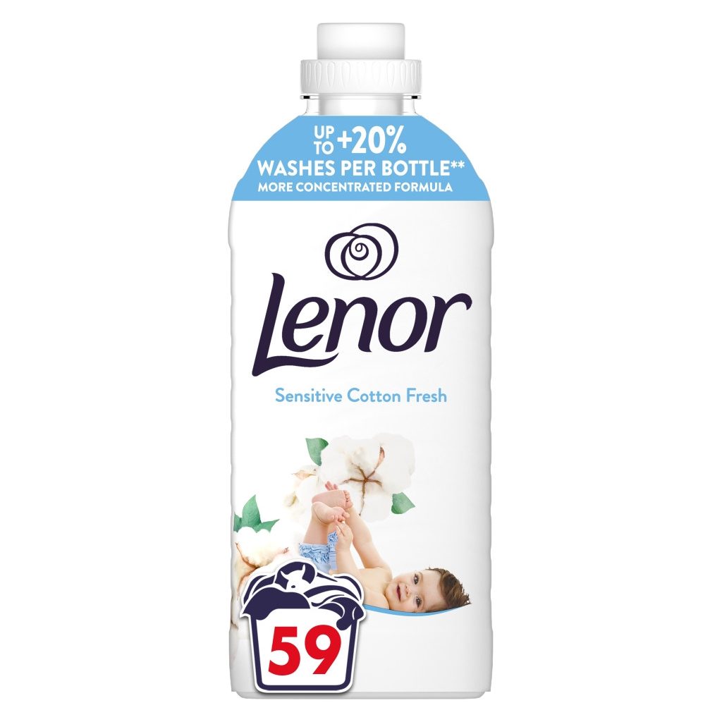 Lenor Cotton Fresh öblítő 1,239 liter (59 mosás)