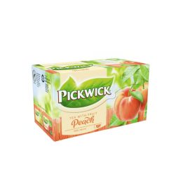 Pickwick őszibarack ízű fekete tea (20 filter)