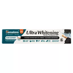   Himalaya Ultra Whitening faszenes fogfehérítő gyógynövényes fogkrém (75 ml)