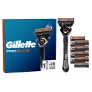 Gillette ProGlide Férfi Borotva, 1 db Gillette 5 Pengés, Borotvabetétek, FlexBall Markolat