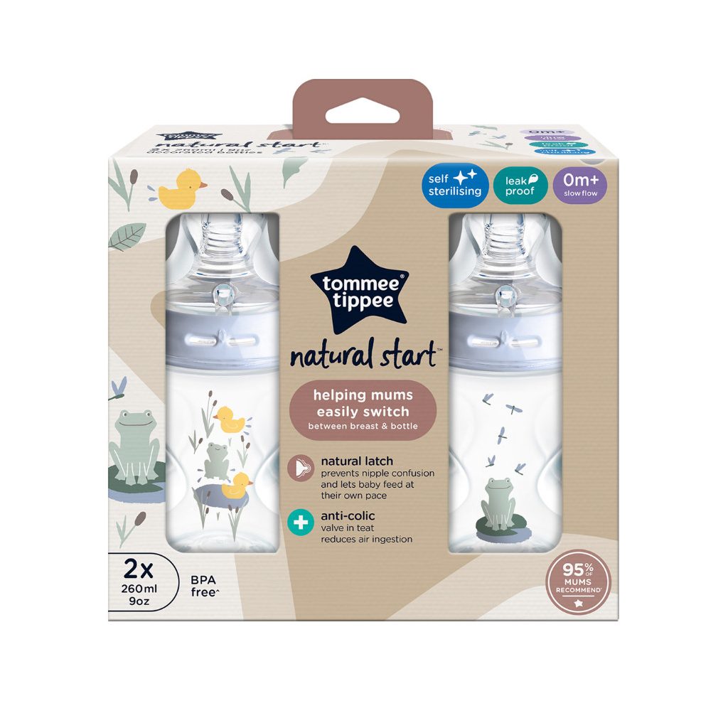 Tommee Tippee CTN cumisüveg 2x260 ml duo (fiús)