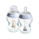 Tommee Tippee CTN cumisüveg 2x260 ml duo (fiús)