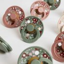 Bibs Liberty Colour, 6-18 hó, 2 db (kamilla-mackó)