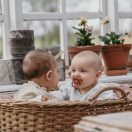 Bibs Liberty Colour, 6-18 hó, 2 db (kamilla-mackó)