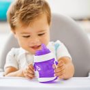 Munchkin tanulópohár fogókarral, 118 ml (lila)